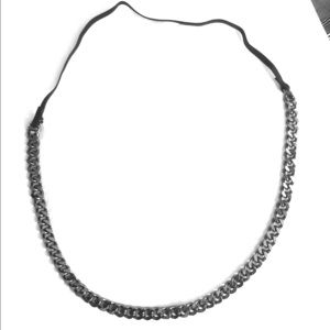 Gunmetal Grey Necklace